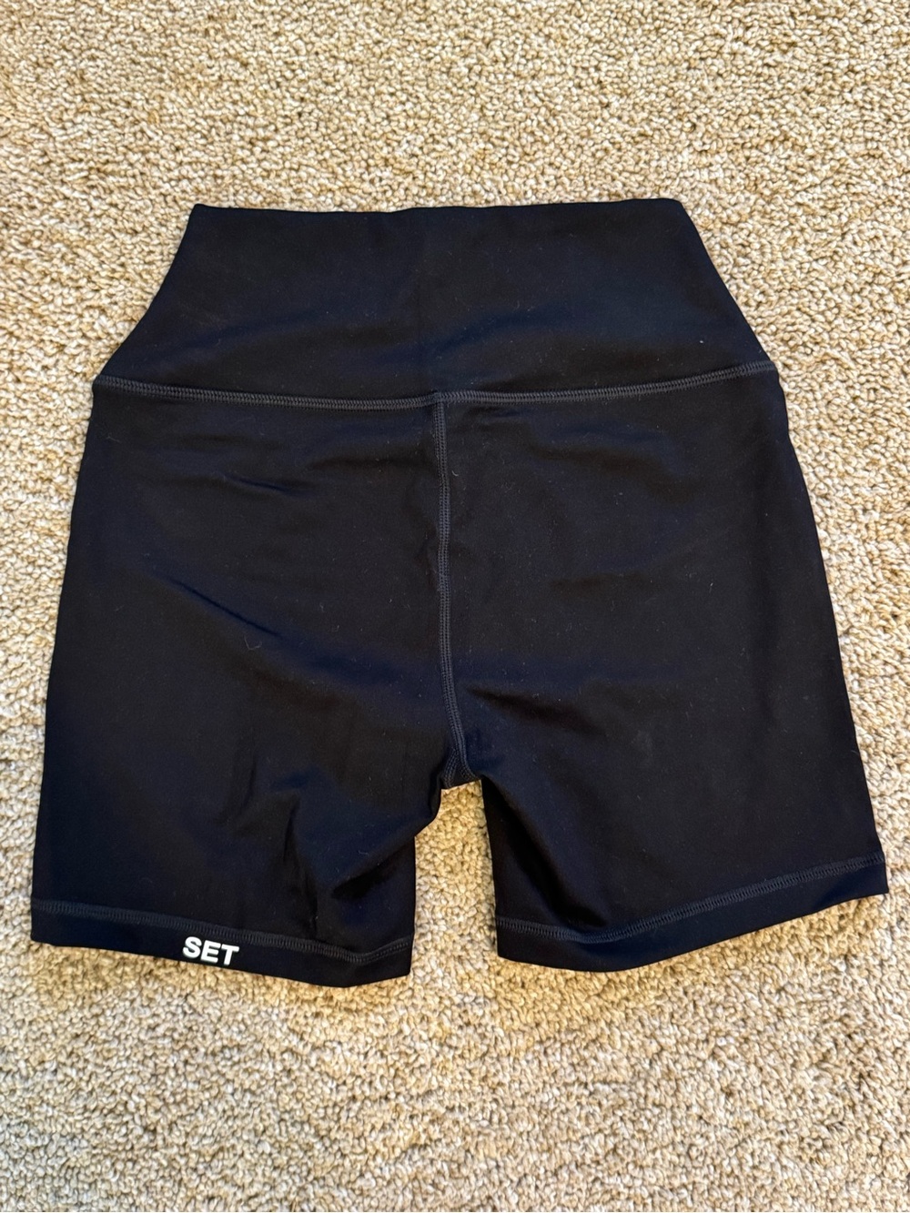 SET ACTIVE Sportbody Black Bike Shorts